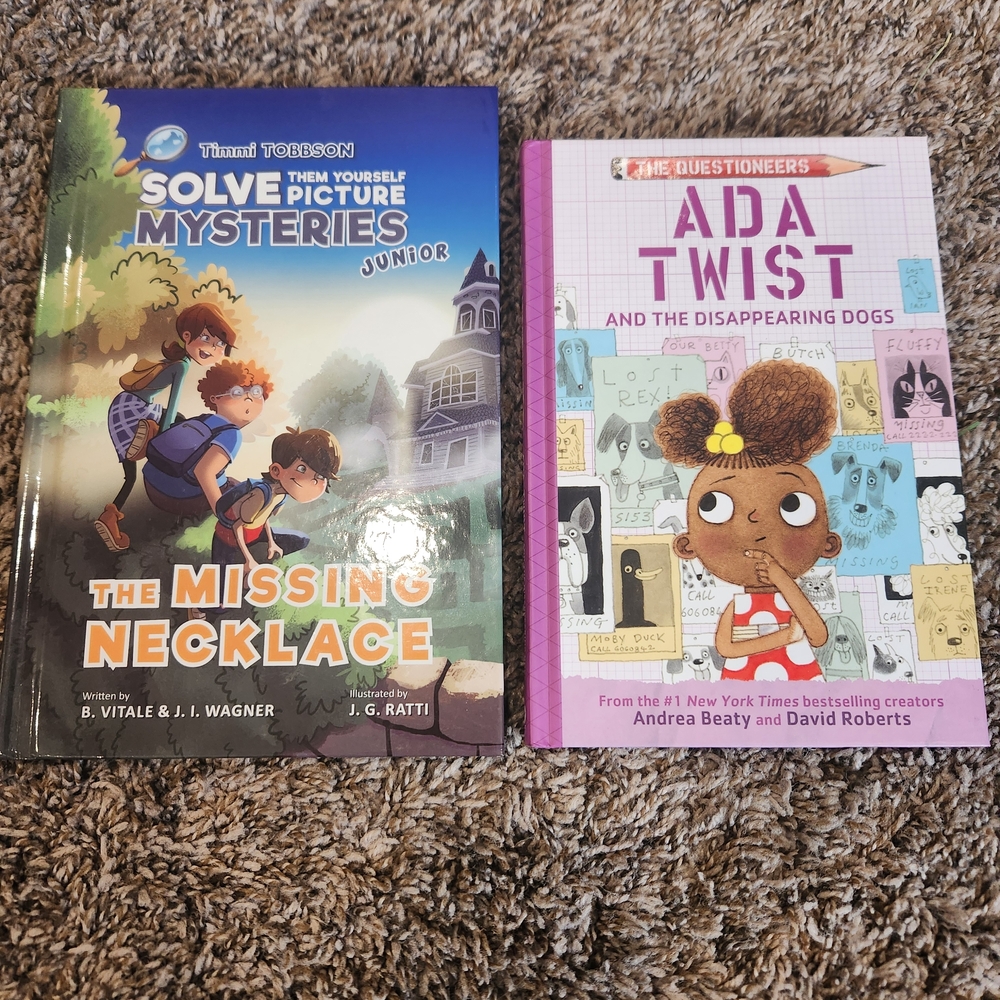 The Missing Necklace & Ada Twist and the Disappearing Dogs Book